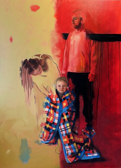 Migration II - a Paint Artowrk by Danielle  Creme